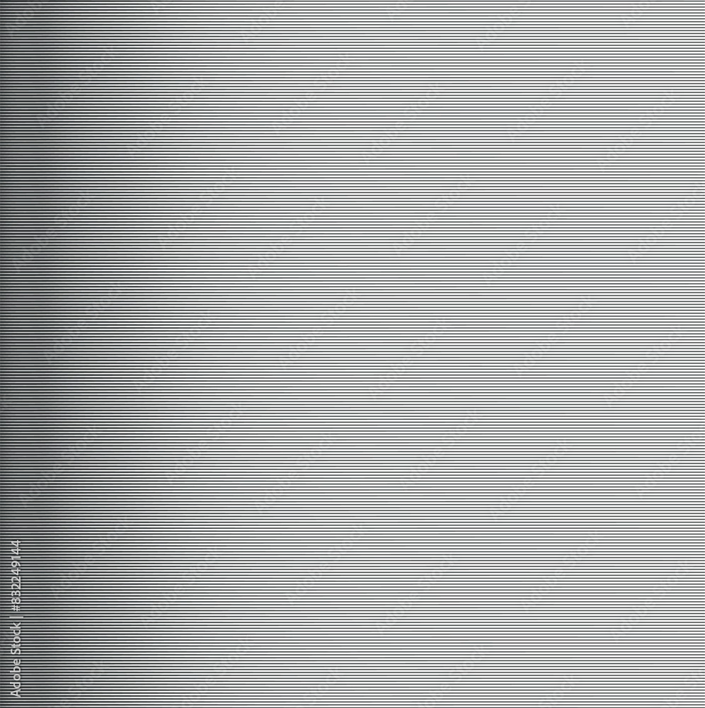 The density of the striped horizontal texture is created by thin lines lying close to each other. The density of the striped horizontal texture is created by thin lines lying close to each other.