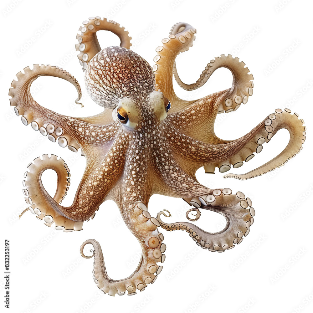 Octopus isolated on white background Octopus isolated on white background