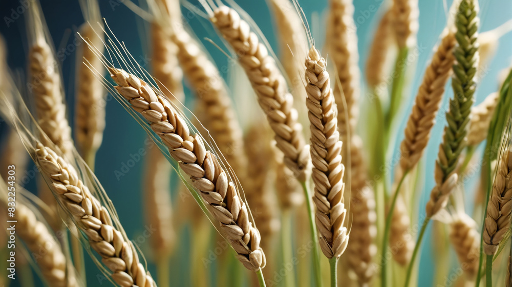 Macro photograph capturing the genetic modification process of wheat seeds in a laboratory environment, highlighting the precision and complexity of genetic engineering techniques, Generative AI Macro photograph capturing the genetic modification process of wheat seeds in a laboratory environment, highlighting the precision and complexity of genetic engineering techniques, Generative AI