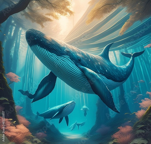shark in the sea