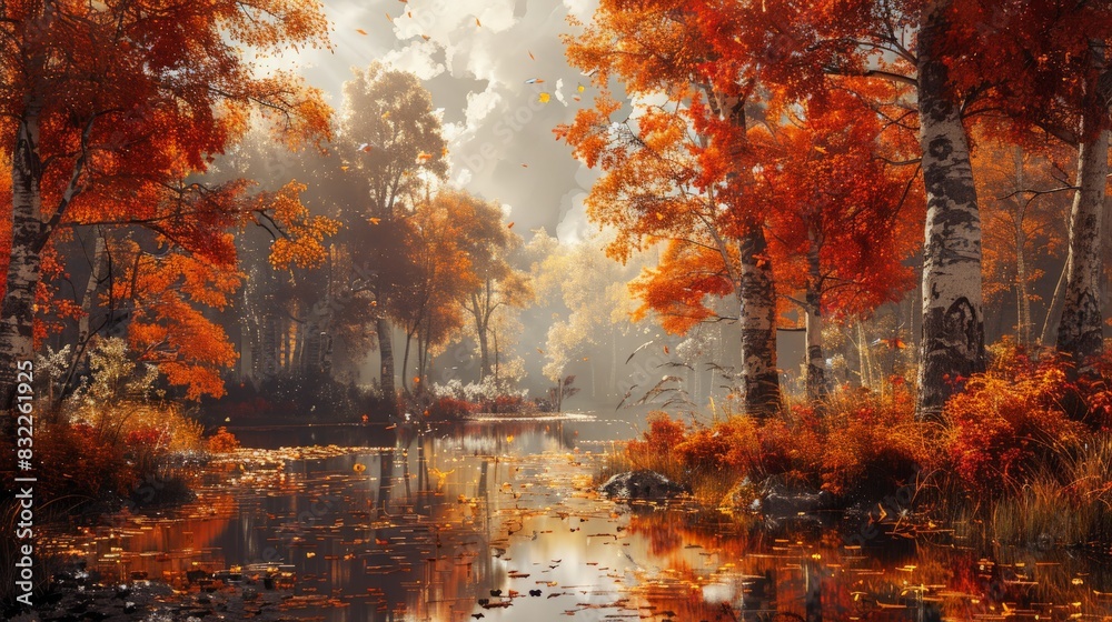 The beauty of autumnal landscapes captivates the senses, evoking feelings of nostalgia and wonder.