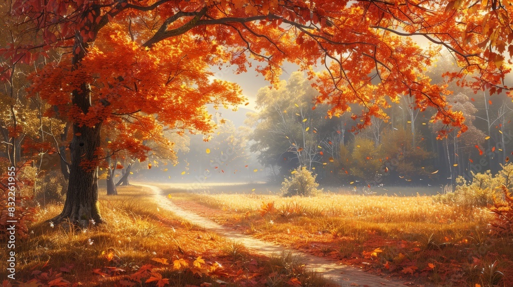 The beauty of autumnal landscapes captivates the senses, evoking feelings of nostalgia and wonder.
