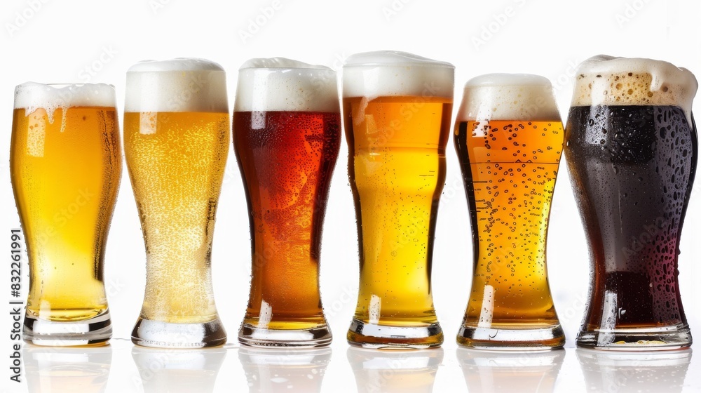 Beer drink background illustration generated by ai Beer drink background illustration generated by ai