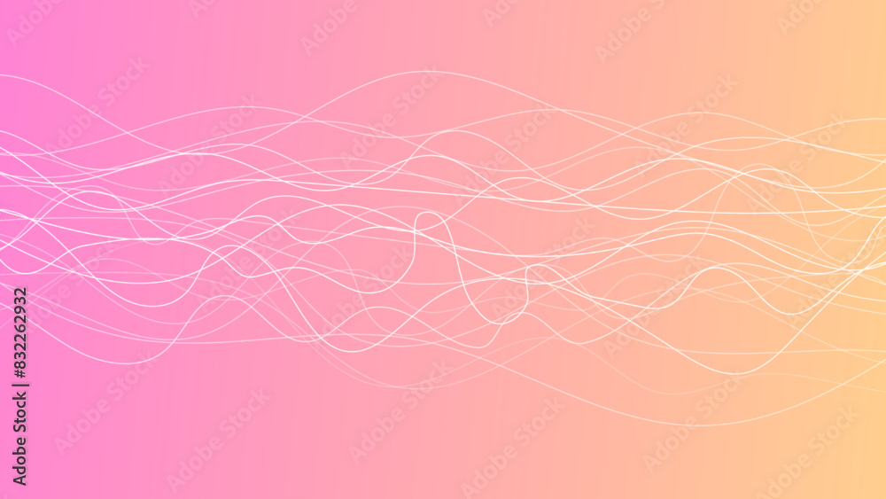 Abstract gradient background with wave beams Abstract gradient background with wave beams