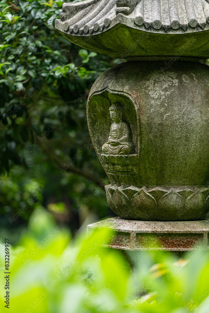 statue of a Buddha in Lingyin temple statue of a Buddha in Lingyin temple
