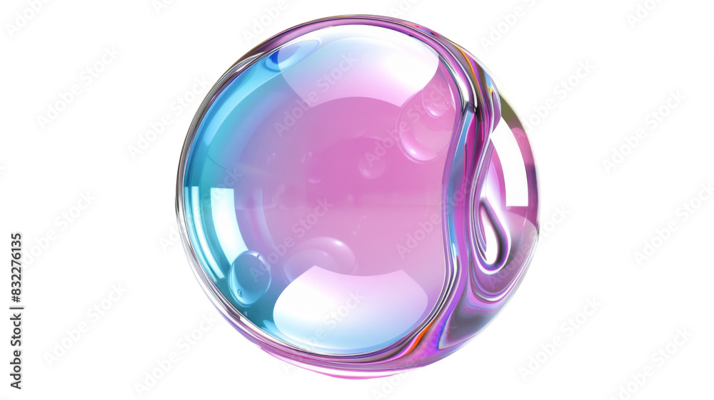 Obraz premium Soap bubbles, colorful 