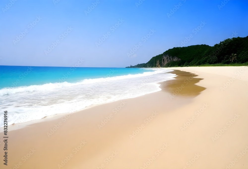 Beach in the sun