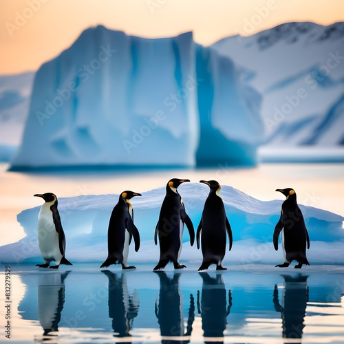 Flip Side Adventure  Penguins on an Upside-Down Iceberg