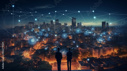 Growing AI influence in smart cities #832279584