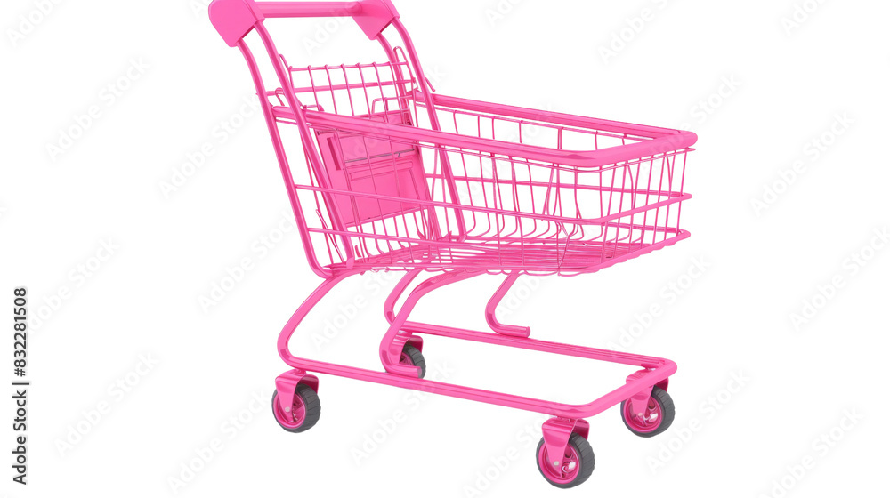 Shopping cart, supermarket