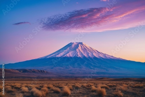 Twilight at Mount Ararat with Historical Significance