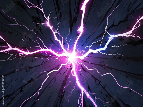 Lightning bolt effect