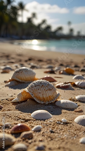 pebbles on the beach, ai generated © VitorCosta