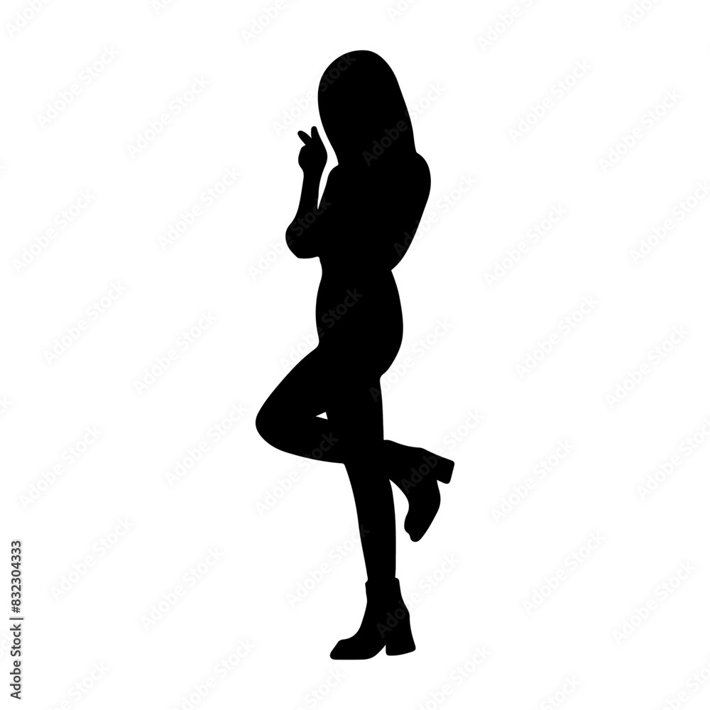 Kpop Idol cartoon, digital art illustration Kpop Idol cartoon, digital art illustration