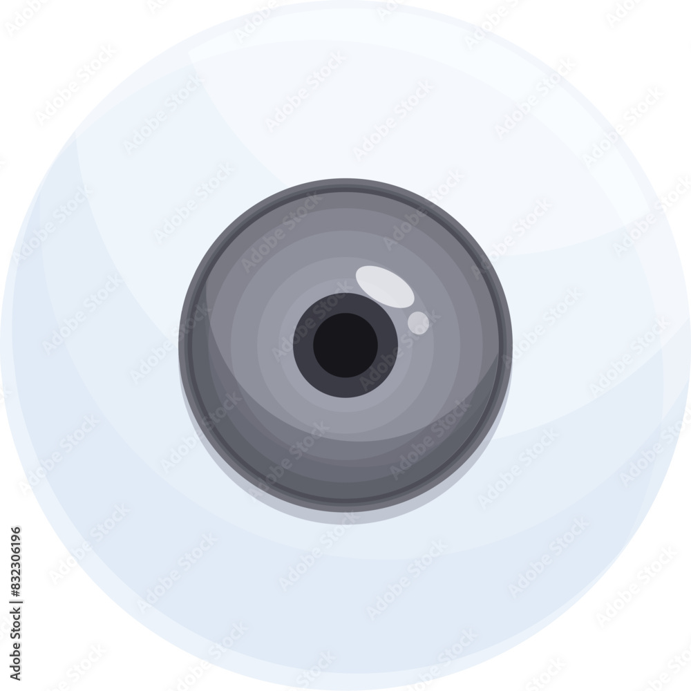 Detailed flat design vector of a camera lens, suitable for photographyrelated content Detailed flat design vector of a camera lens, suitable for photographyrelated content