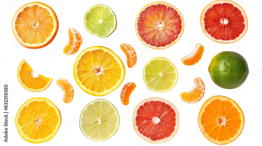 Citrus slices Citrus slices