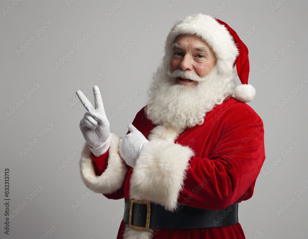Naklejka premium Santa Claus, Święty Mikołaj