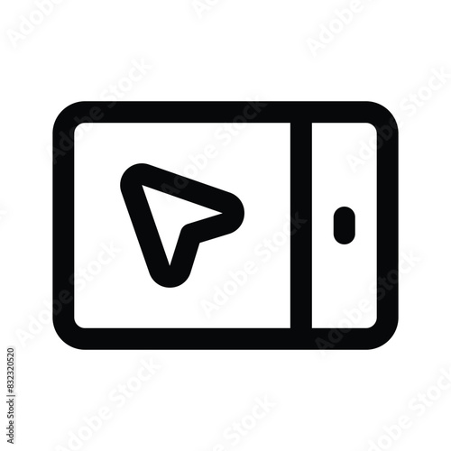 Get this amazing icon of navigation app in modern style, ready to use icon