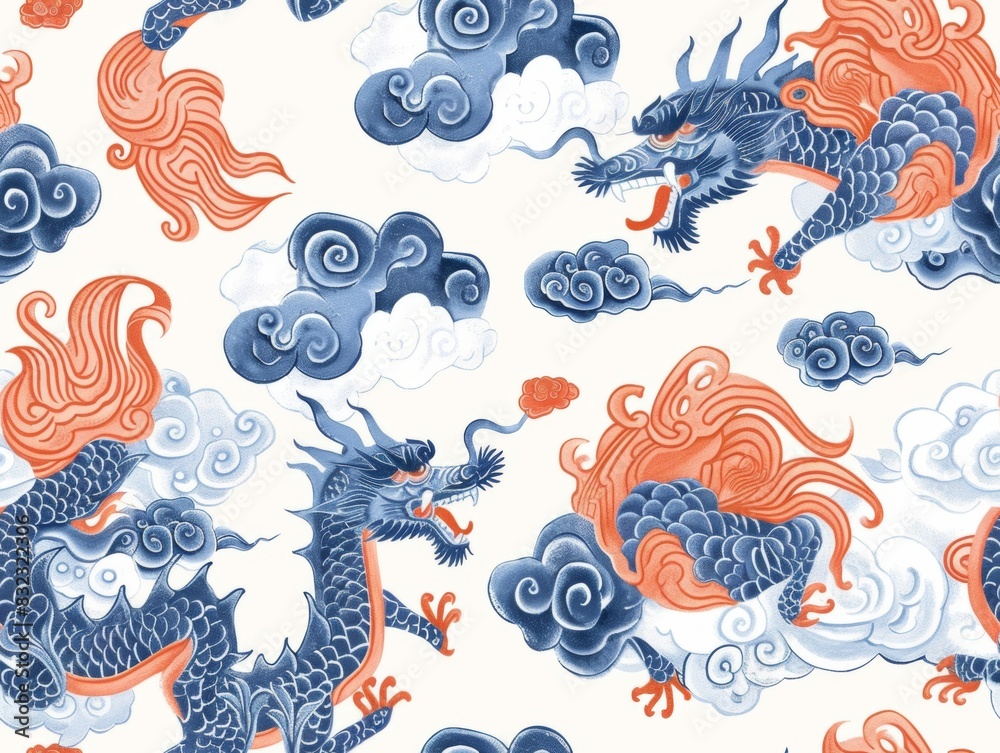 Beautiful seamless pattern Beautiful seamless pattern