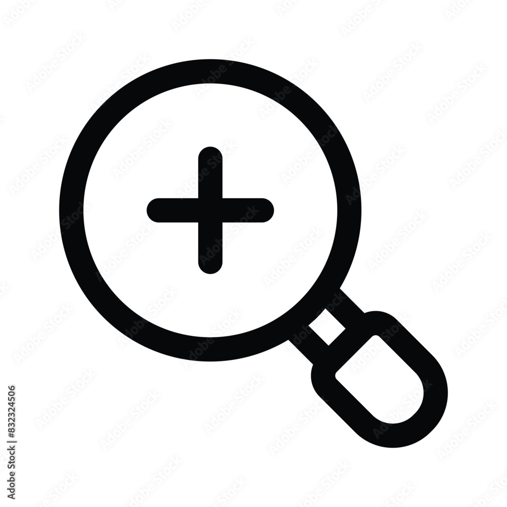 Get this creative icon of zoom in editable style Get this creative icon of zoom in editable style
