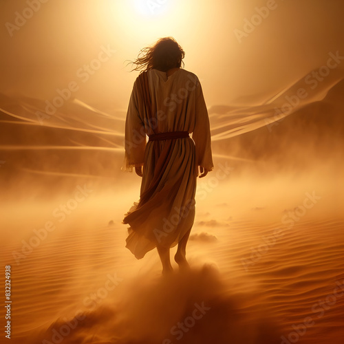 Jesus 40 days fasting on desert