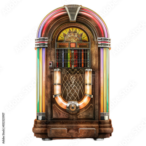 classic jukebox isolated 1