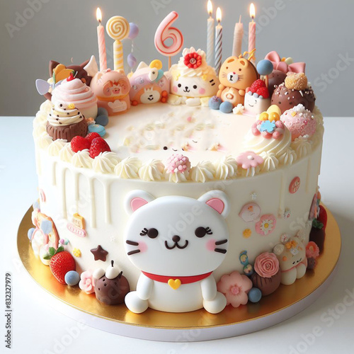 Happy birthday cake Hd Wallpaper download free.