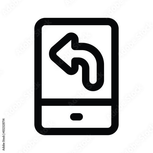 Get this amazing icon of navigation app in modern style, ready to use icon