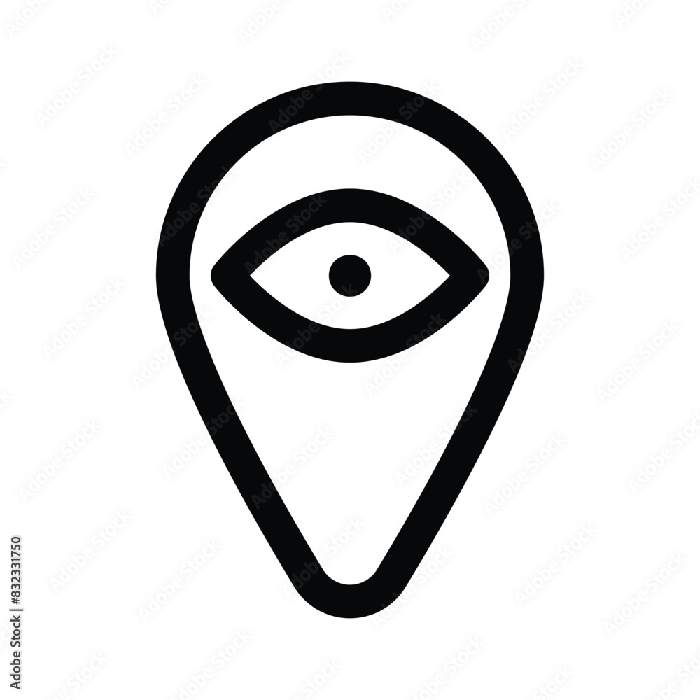 Premium icon of location monitoring vector design Premium icon of location monitoring vector design