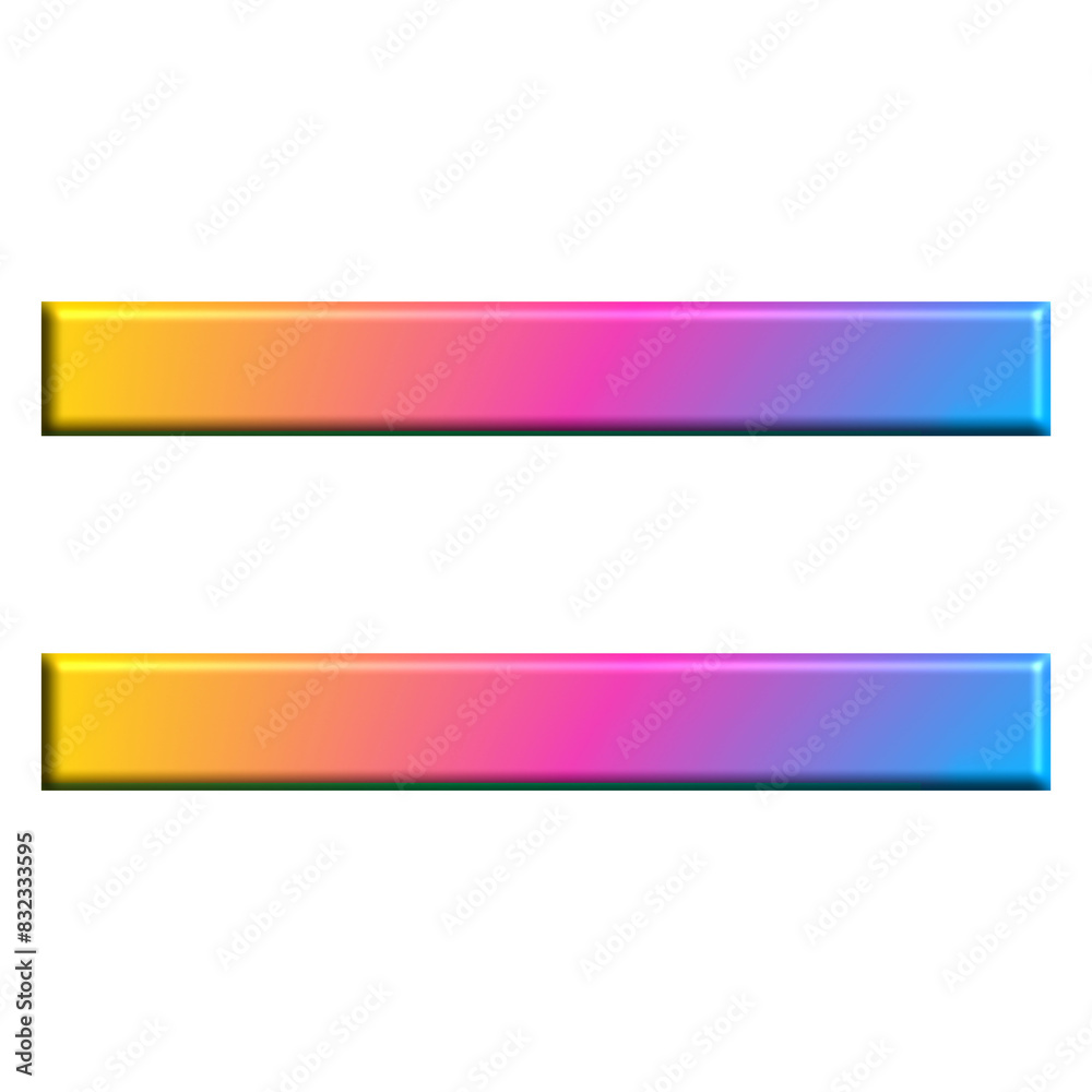set of buttons, illustration of equal symbol set of buttons, illustration of equal symbol