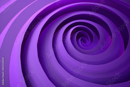 Gradient abstract geometric purple spiral lines  retro background