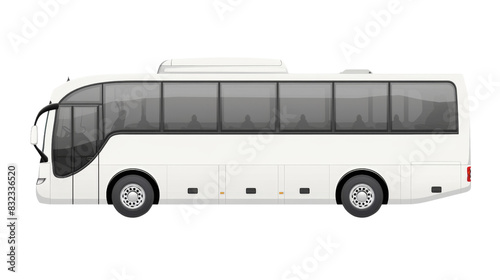 Coach bus transportation 