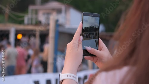 Capturing Festival Moments on Your Smartphone A Dynamic Way to Document and Share Event Experiences photo