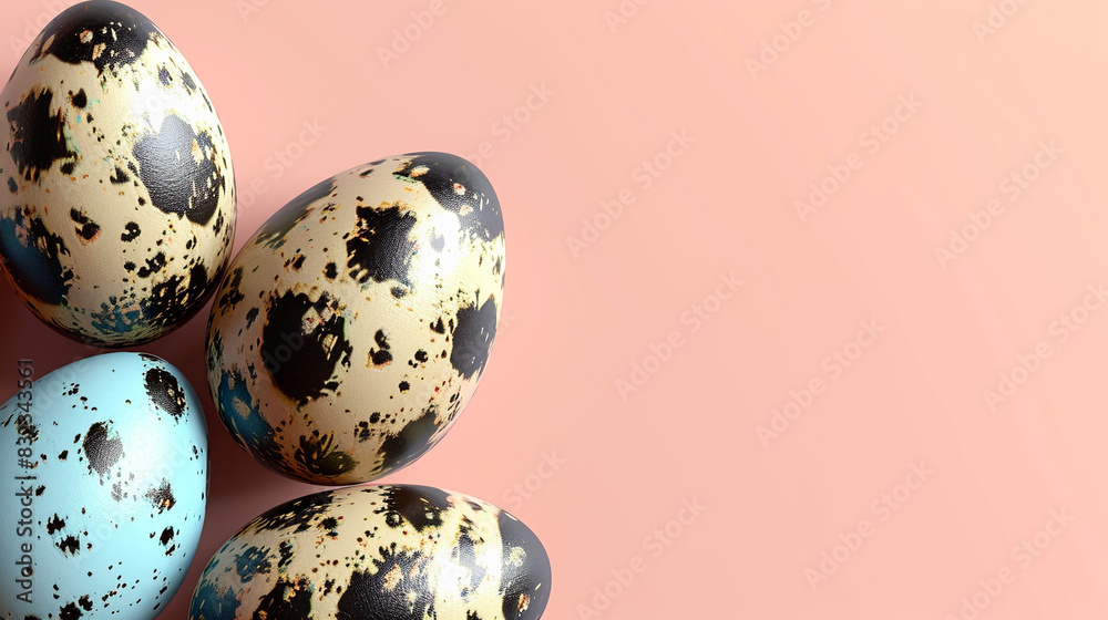 Obraz premium quail eggs