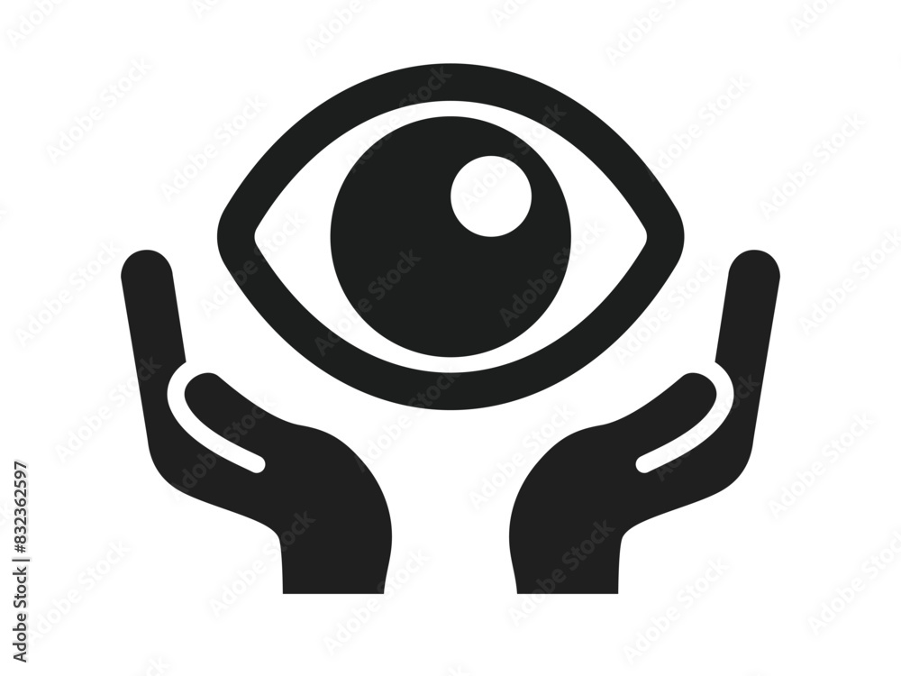 Icon set representing eyes, seeing, observation, etc. Icon set representing eyes, seeing, observation, etc.