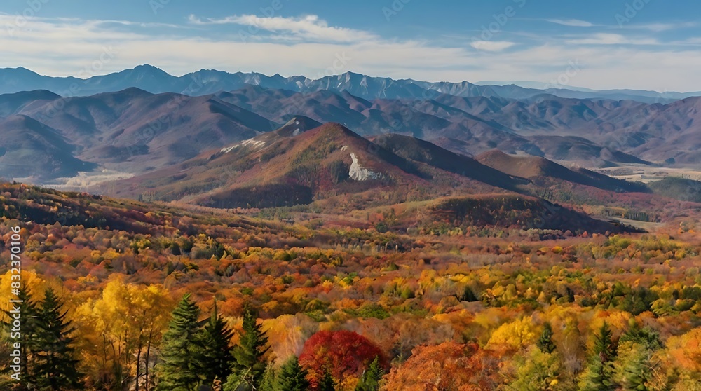 autumn in the mountains