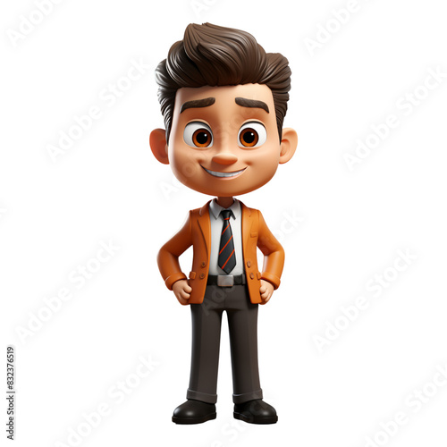 A Picture of a Cheerful Person: A Message of Confidence and Assurance