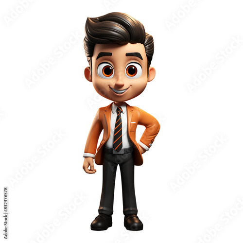 A Picture of a Cheerful Person: A Message of Confidence and Assurance
