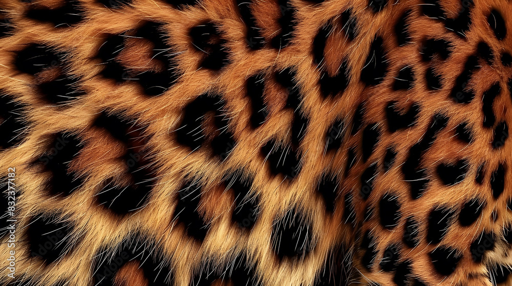 Close Up of Leopard Print Fur Close Up of Leopard Print Fur