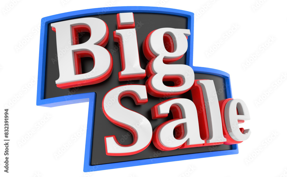 Big Sale 3D Render Big Sale 3D Render