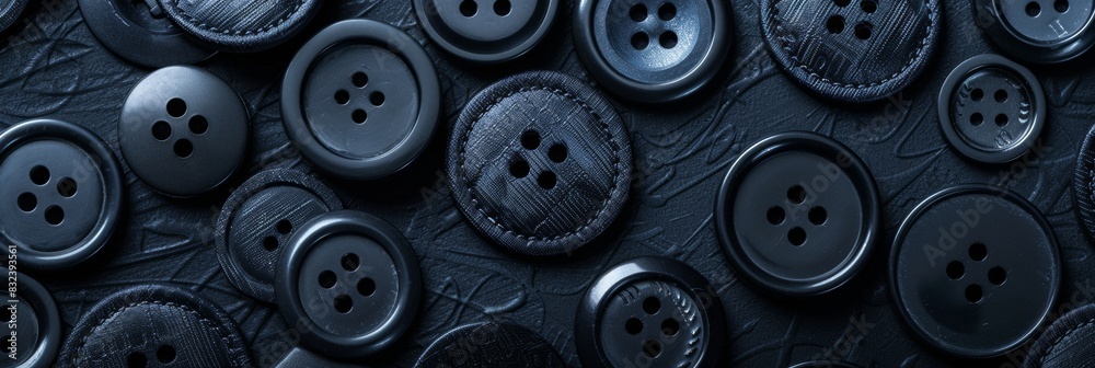 Intricate and captivating background design created with a diverse array of buttons Intricate and captivating background design created with a diverse array of buttons