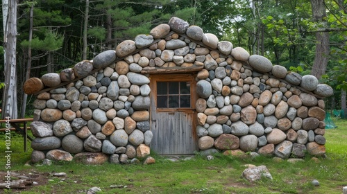 Farm Building Constructed with Stones © AkuAku