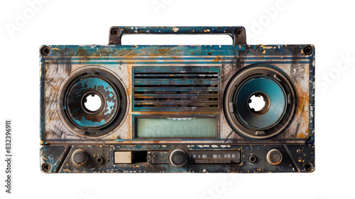 Old radio cassette