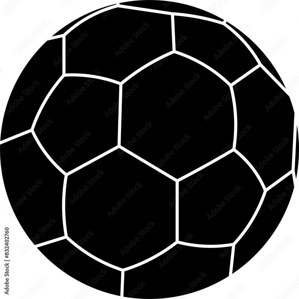 Fototapeta premium Soccer ball vector illustration