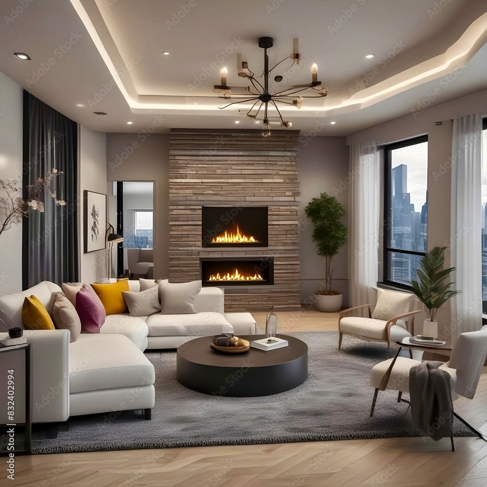 Virtual reality has completely transformed interior design. 3D rendering Virtual reality has completely transformed interior design. 3D rendering