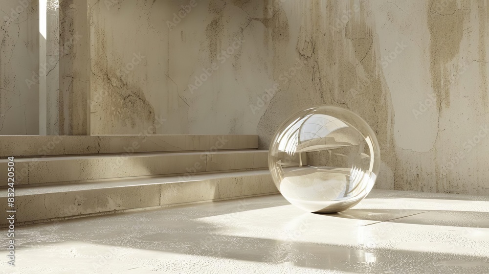 3D model of Contemporary minimalist hubblebubble with clean lines