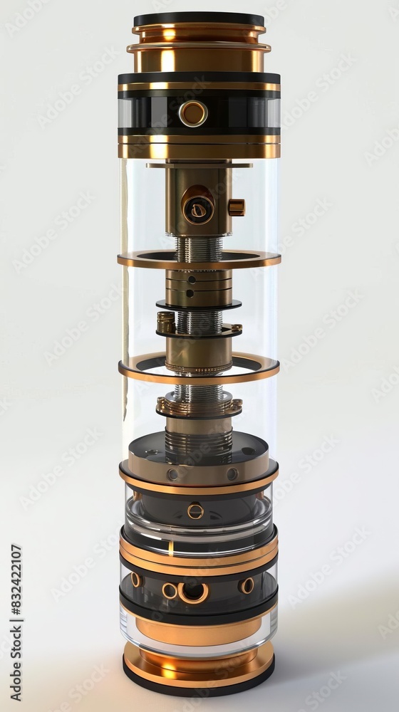 model of Adjustable airflow vape tanks for optimal heat distribution