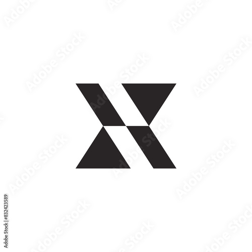 X logo, letter x, initial x logo design
