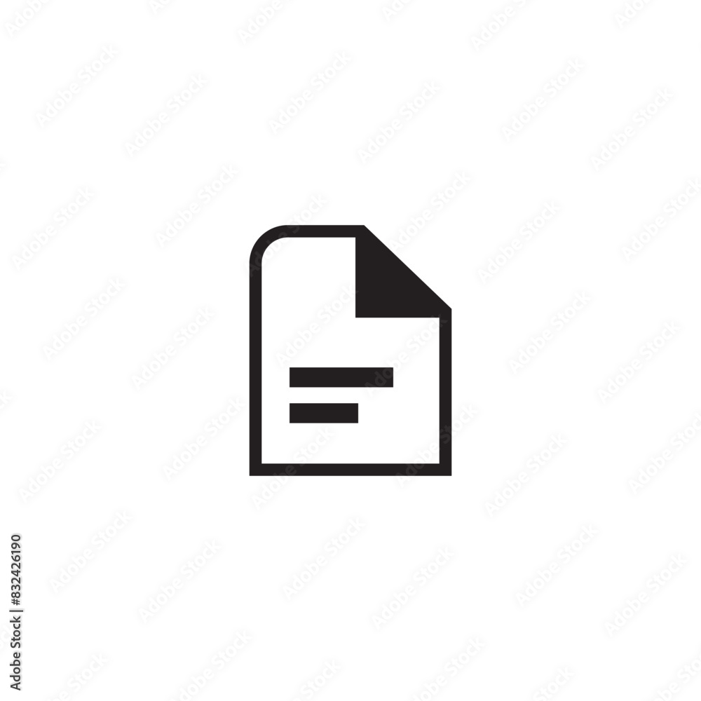 Document vector icon vector illustration. Isolated illustration for graphic and web design. Editable stroke. Document vector icon vector illustration. Isolated illustration for graphic and web design. Editable stroke.