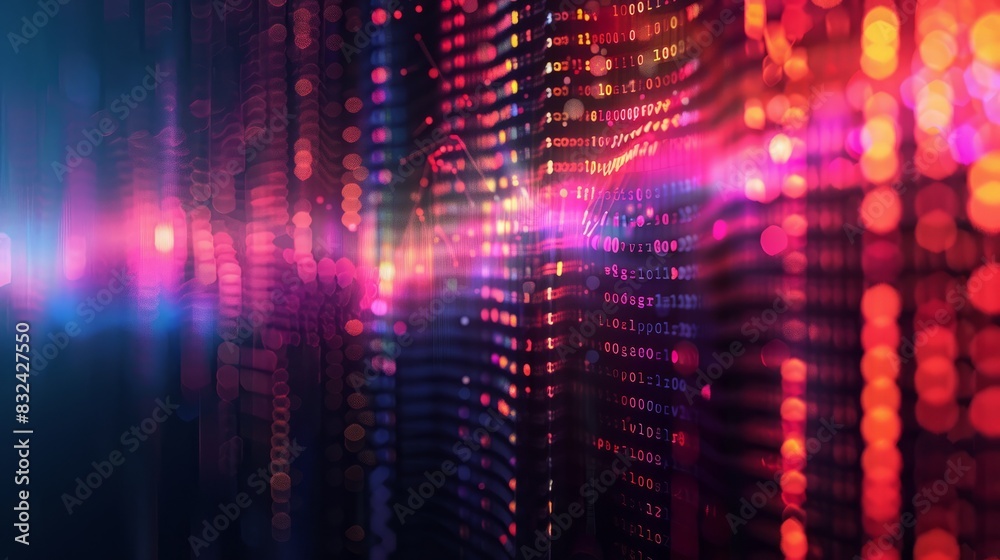 audio AI, digital background and space area for text audio AI, digital background and space area for text